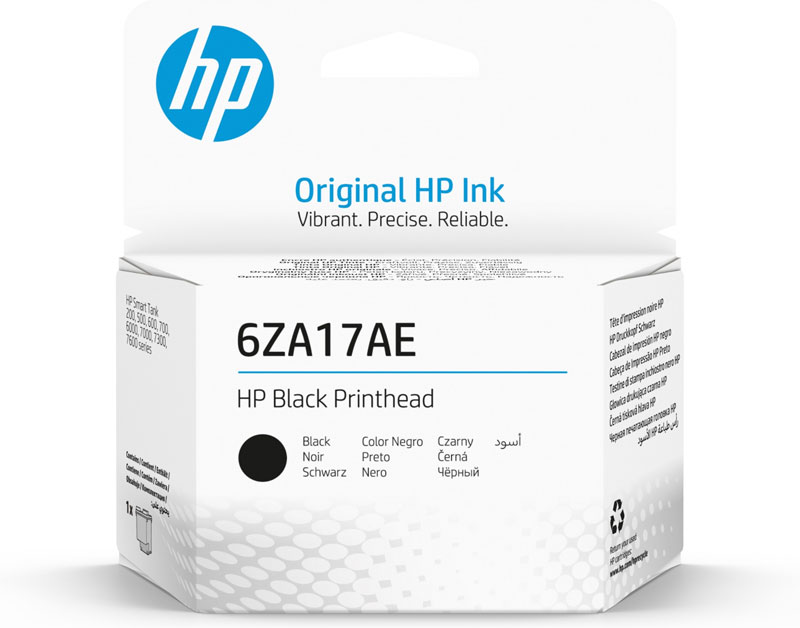 HP 6ZA17AE Black Printhead – Genuine Ink for Smart Tank Printers