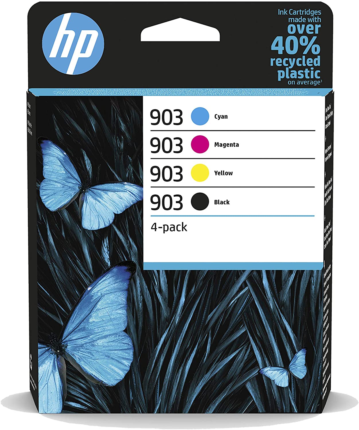 Multipack 4 Colour HP 903 Ink Cartridge - 6ZC73AE