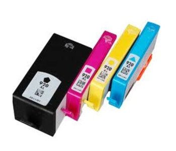 Compatible High Capacity 4 Colour HP 920XL ink Cartridges Multipack