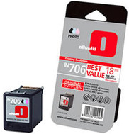 Olivetti IN 706 High Capacity Photo Colour Ink Cartridge, 18ml