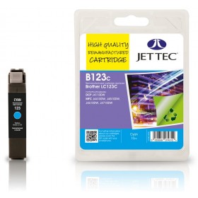 Jet Tec LC-123 Cyan Ink Cartridge