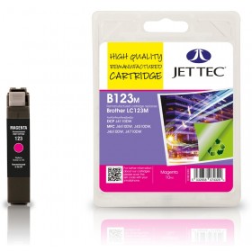 Jet Tec LC-123 Magenta Ink Cartridge