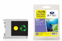 Jet Tec LC-970 Yellow Ink Cartridge, 10ml