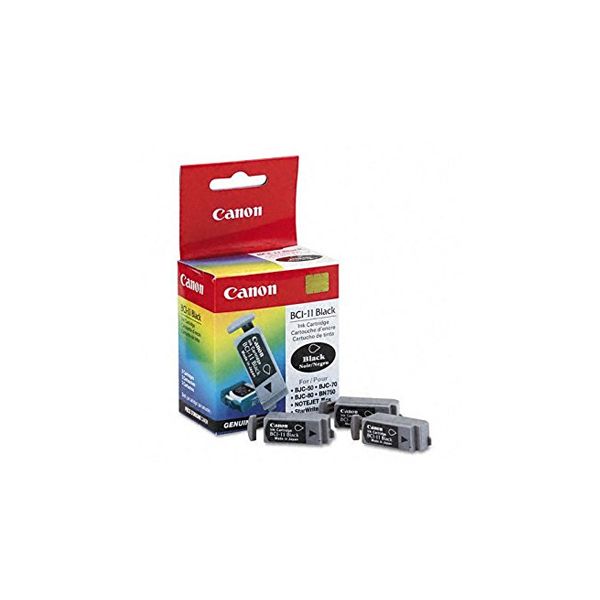 Canon BCI-11 (3 Pack) Black Ink Cartridges