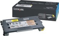 Lexmark C500H2YG High Capacity Yellow Toner Cartridge, 3K Page Yield