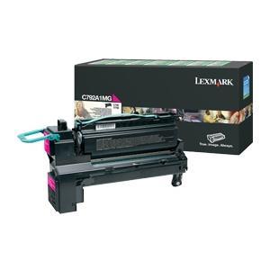 Lexmark C792A1MG Magenta (Return Program) Toner Cartridge, 6K Page Yield