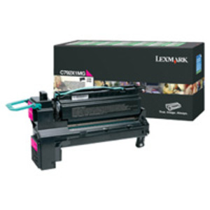 Lexmark C792X1MG Magenta (Return Program) Toner Cartridge, 20K Page Yield