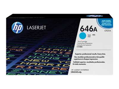 HP Cyan Toner Cartridge - CF031A