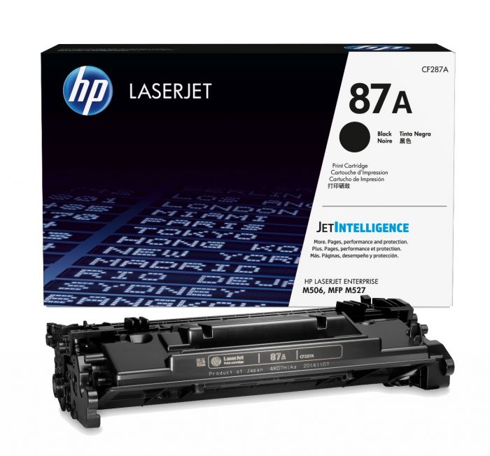 HP 87A Standard Capacity Black Toner Cartridge - CF287A