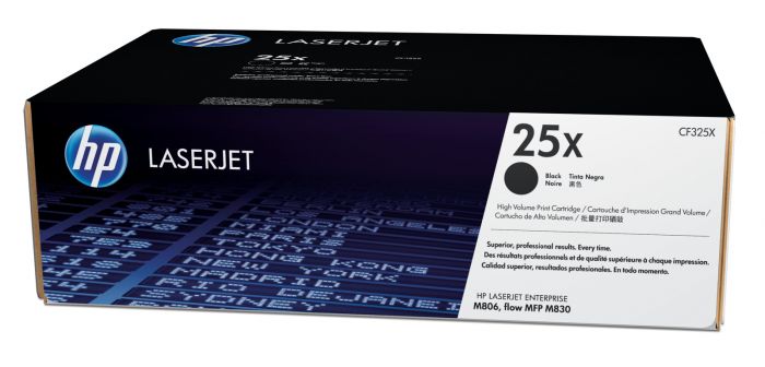 HP 25X High Capacity Black Toner Cartridge - CF325X