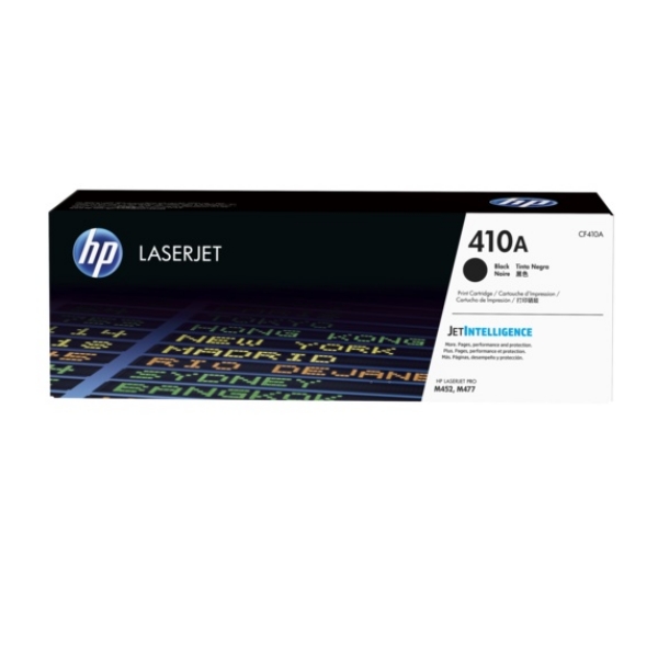 Black HP 410A Toner Cartridge, 2.3K Page Yield - CF410A