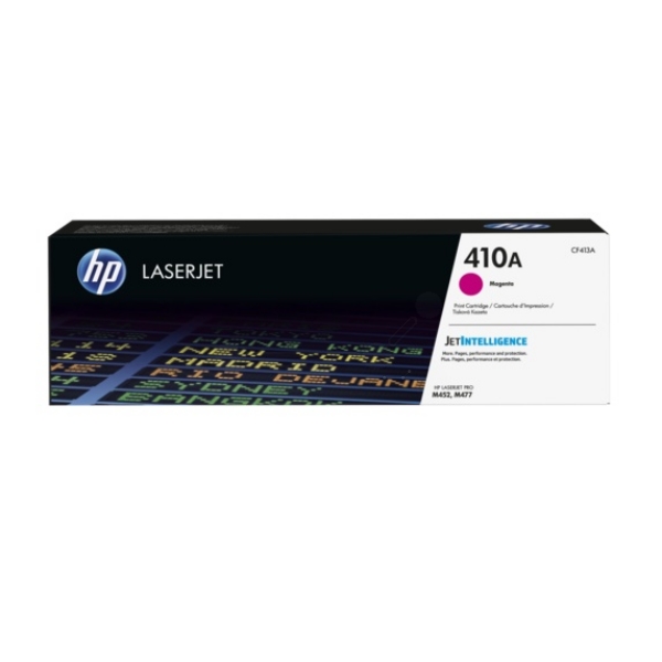 Magenta HP 410A Toner Cartridge, 2.3K Page Yield- CF413A