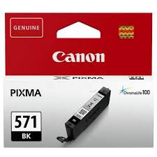 Canon CLI-571 Black Ink Cartridge - CLI 571BK, 7ml
