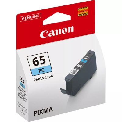 Canon Pixma PRO-200  CLI-65 Photo Cyan Ink Cartridge - 4220C001, 12.6ml