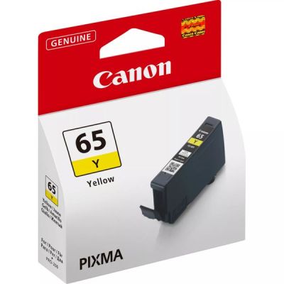Canon Pixma PRO-200 CLI-65 Yellow Ink Cartridge - 4218C001, 12.6ml