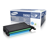 Samsung CLT C6092S Cyan Toner Cartridge, 7K Page Yield