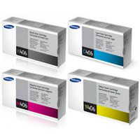 Samsung CLT-406 Quad Pack Black, Cyan, Magenta,Yellow Toner Cartridges