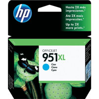 HP 951XL High Capacity Cyan Ink Cartridge - CN046A