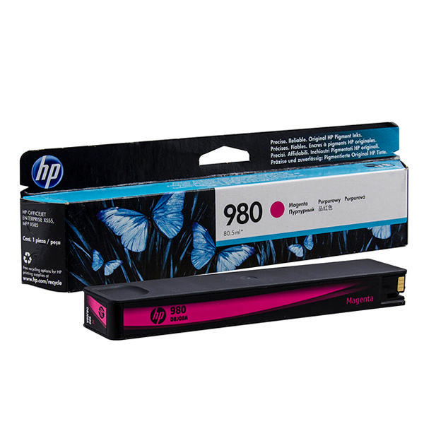 Magenta HP 980 Ink Cartridge (D8J08A) Printer Cartridge
