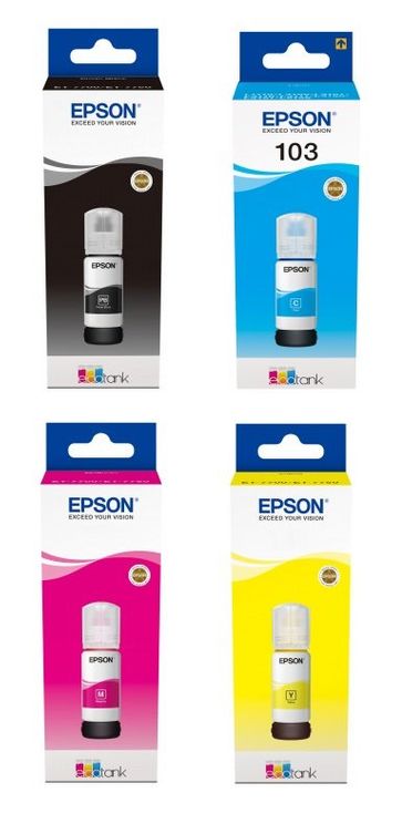 Epson 103 Multipack Ecotank Ink Bottles