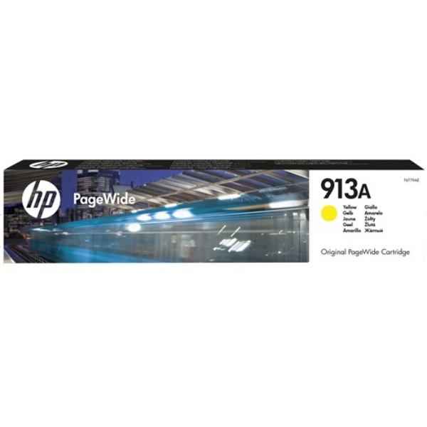 HP 913A Standard Capacity Yellow Ink Cartridge - F6T79AE