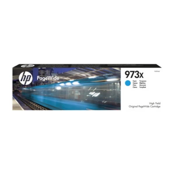 HP 973X High Capacity Cyan Ink Cartridge - F6T81AE