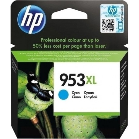 Cyan HP 953XL Ink Cartridge (F6U16AE) Printer Cartridge