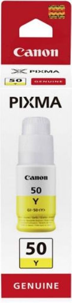 Yellow Canon GI-50 Ink Bottle - 3405C001