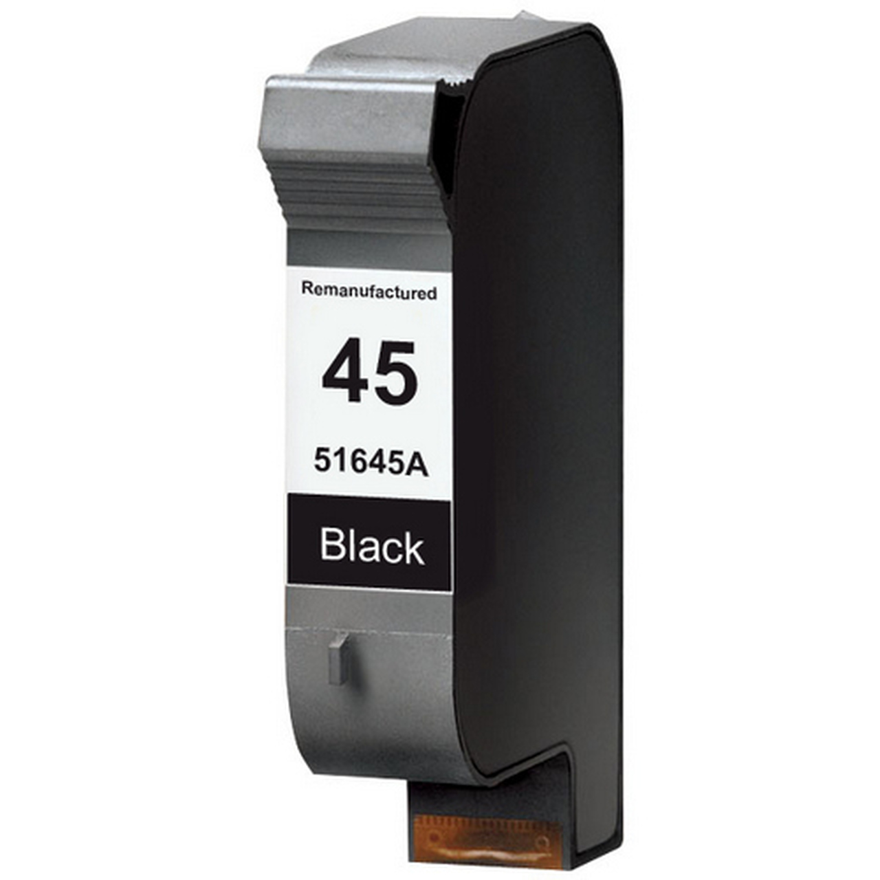 Replacement Black Ink Cartridge (Alternative to HP No 45, 51645A)