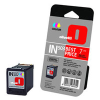 Olivetti IN503 Standard Yield Colour Ink Cartridge, 7ml