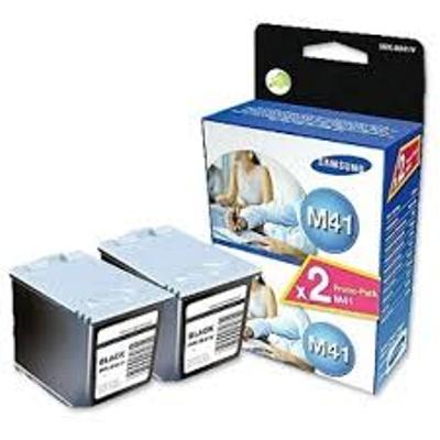 Samsung Twin Pack Ink M41 Black Ink Cartridges