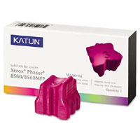 Katun Compatible 3 Magneta Solid Ink Wax Sticks, 3.4K Yield