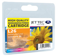 Replacement Colour Ink Cartridge (Alternative to Lexmark No 26, 10N0026E)