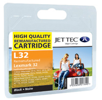 Replacement Black Ink Cartridge (Alternative to Lexmark No 32, 18CX032E)