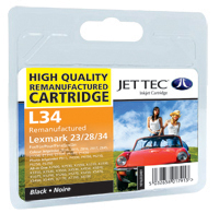 Replacement Black Ink Cartridge (Alternative to Lexmark No 34XL, 18C0034E)