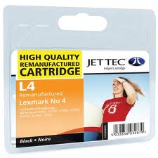 Replacement Black Ink Cartridge (Alternative to Lexmark No 4, 18C1974E)