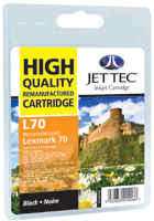 Replacement Black Ink Cartridge (Alternative to Lexmark No 70, 12AX970E)