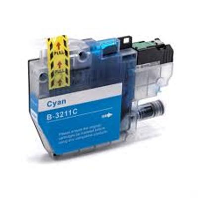 Brother LC3211C Cyan Ink Cartridge - High Capacity Compatible LC-3211C Inkjet Printer Cartridge