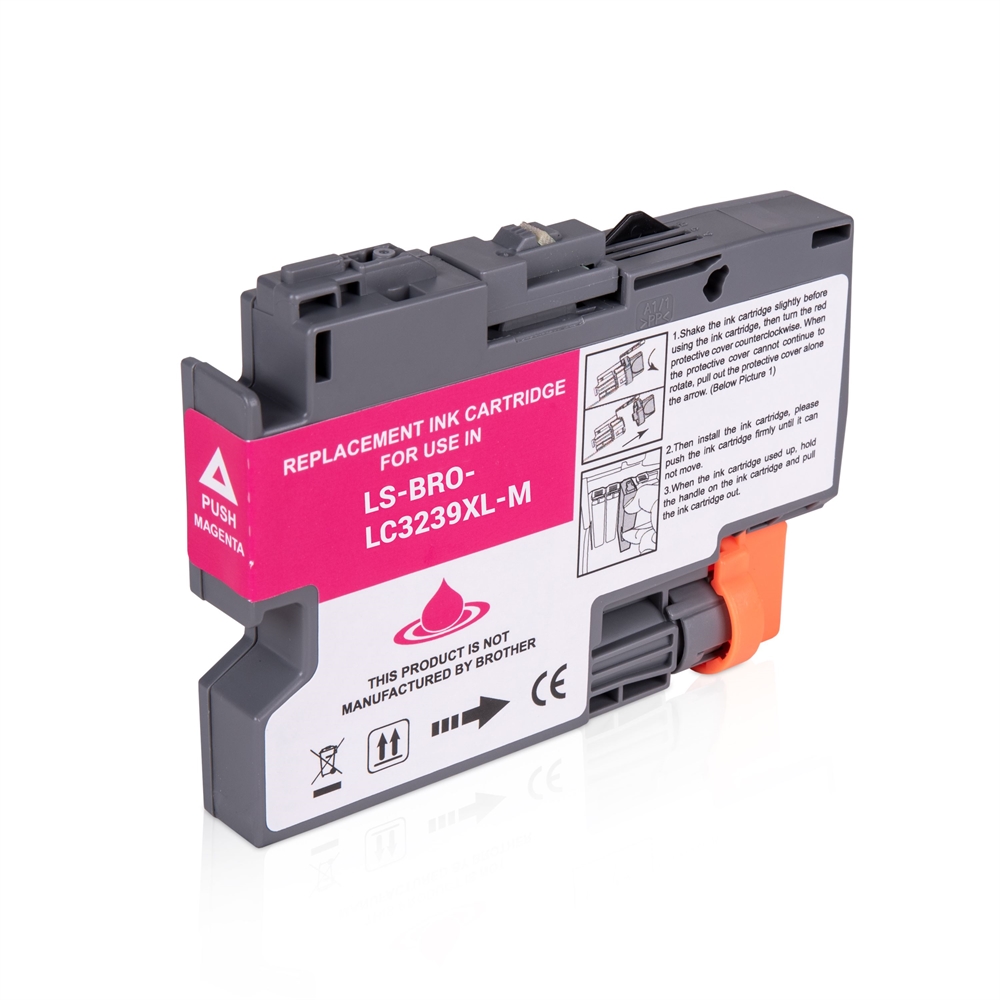 Brother LC3239XLM Magenta Ink Cartridge, Compatible LC-3239XLM Inkjet Printer Cartridge