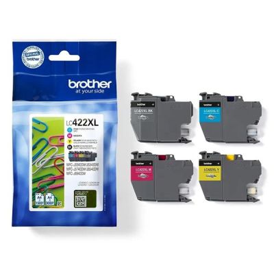 Brother LC422XL High Capacity Multipack CMYK Ink Cartridges