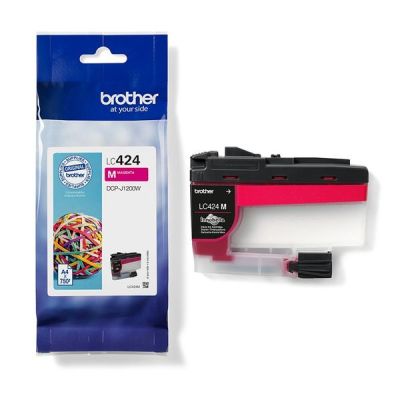 Brother Magenta Ink Cartridge, LC-424M