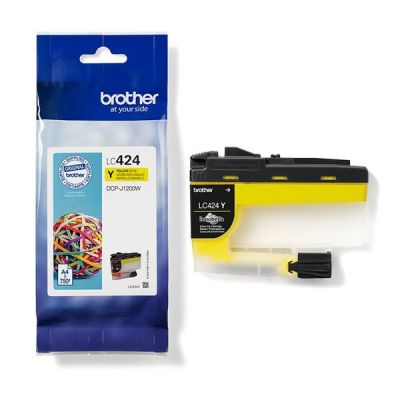 Brother Yellow Ink Cartridge, LC-424Y