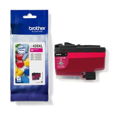 Brother High Capacity Magenta Ink Cartridge, LC-426XLM