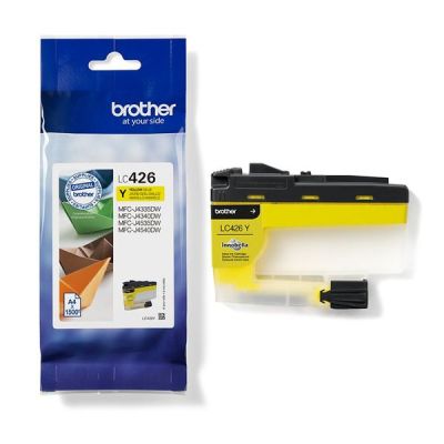 Brother Yellow Ink Cartridge, LC-426Y