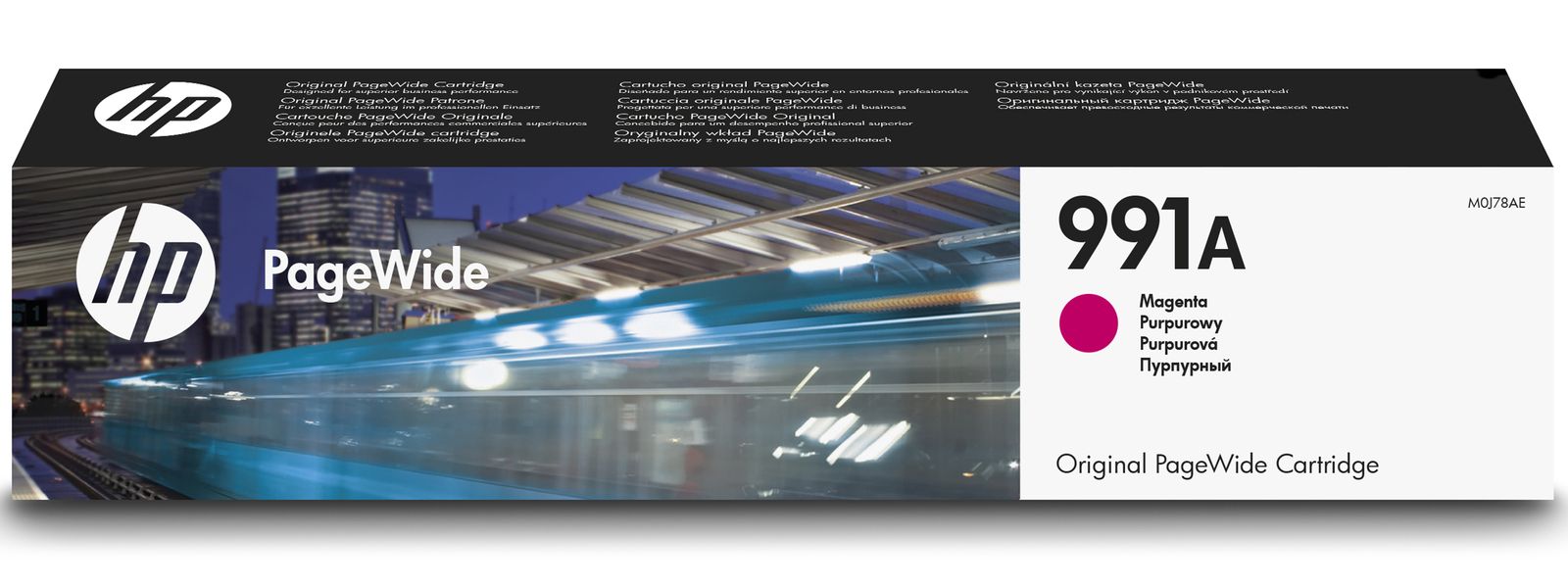 Magenta HP 991 Ink Cartridge - (M0J78AE)