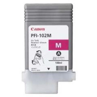 Canon PFI 102M Magenta Ink Cartridge, 130ml