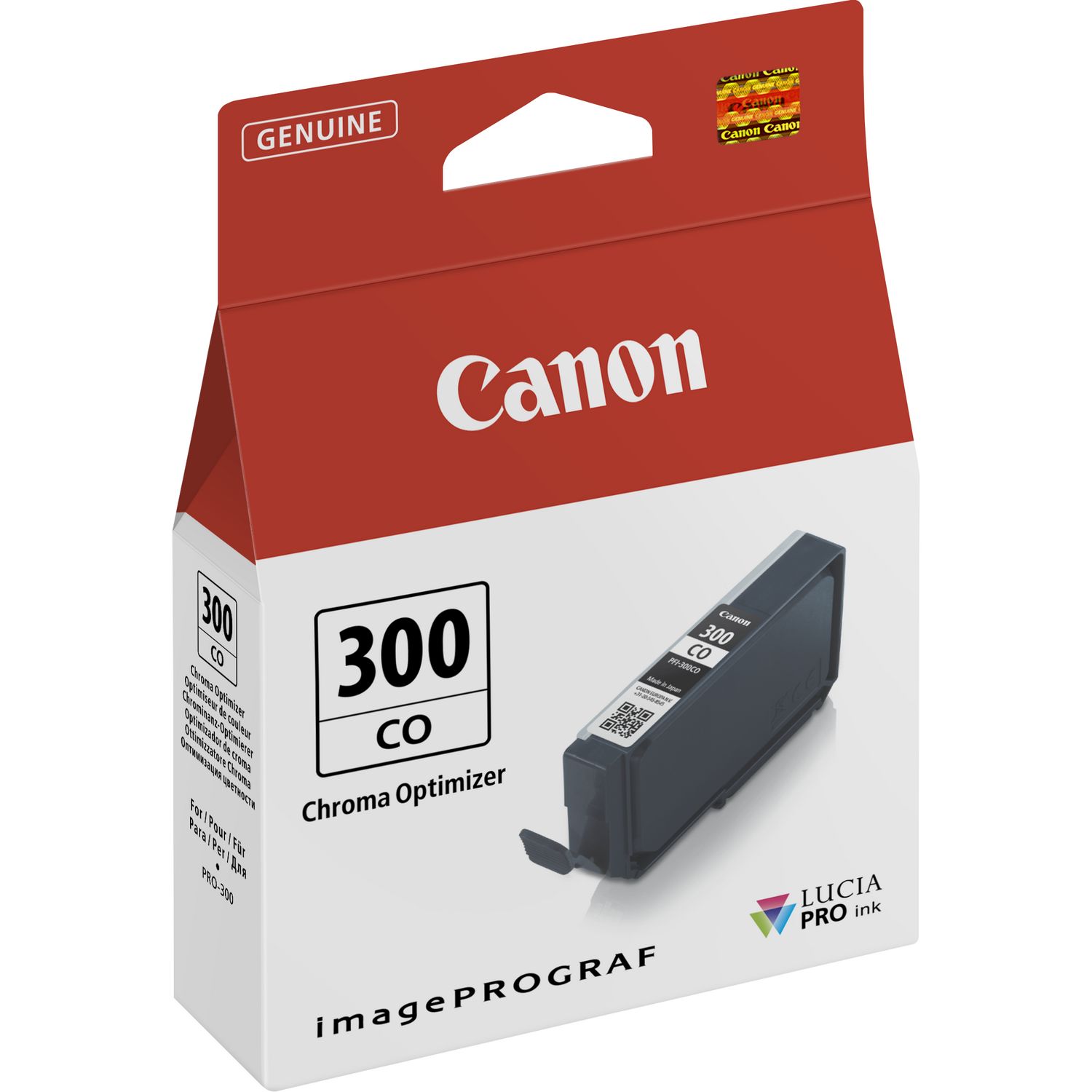 Canon PFI 300CO Chroma Optimizer Ink Cartridge, 4201C001