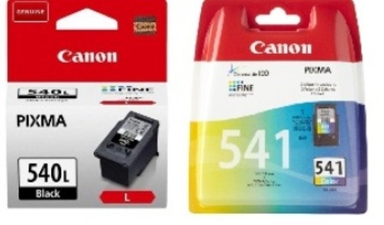Canon MultiPack PG-540L-CL-541 Black and Colour Ink Cartridges