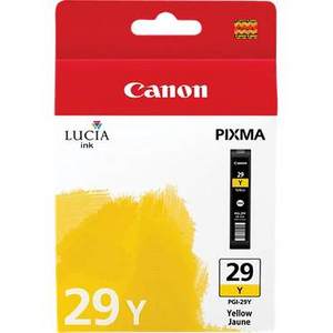 Canon Lucia PGI29Y Yellow Ink Cartridge (PGI-29Y)