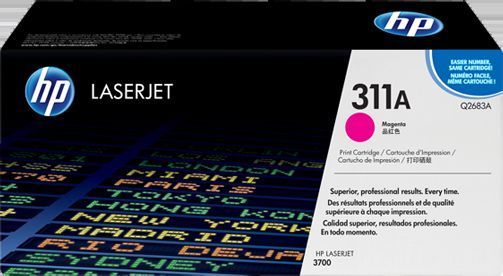 HP 311A Magenta Laser Toner Cartridge - Q2683A